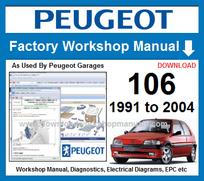 Peugeot 106 Workshop Repair Manual Download